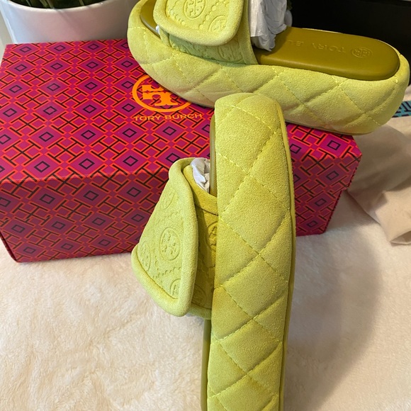 Tory Burch T Monogram Bubble Slide - Picture 7 of 9
